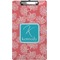 Coral & Teal Clipboard (Legal)