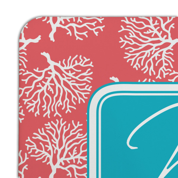 Coral & Teal Coaster Set - DETAIL