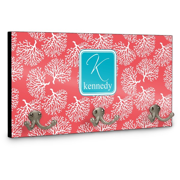 Coral & Teal Coat Hanger Main