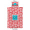 Coral & Teal Comforter Set - Twin XL - Approval