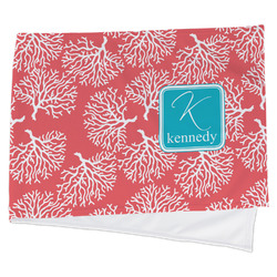 Coral & Teal Cooling Towel (Personalized)