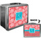 Coral & Teal Custom Lunch Box / Tin Approval