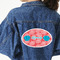 Coral & Teal Custom Shape Iron On Patches - XXXL - MAIN