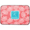 Coral & Teal Dish Drying Mat (Personalized)