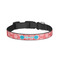 Coral & Teal Dog Collar - Large (Personalized)