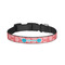 Coral & Teal Dog Collar - Small (Personalized)