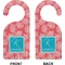 Coral & Teal Door Hanger (Approval)
