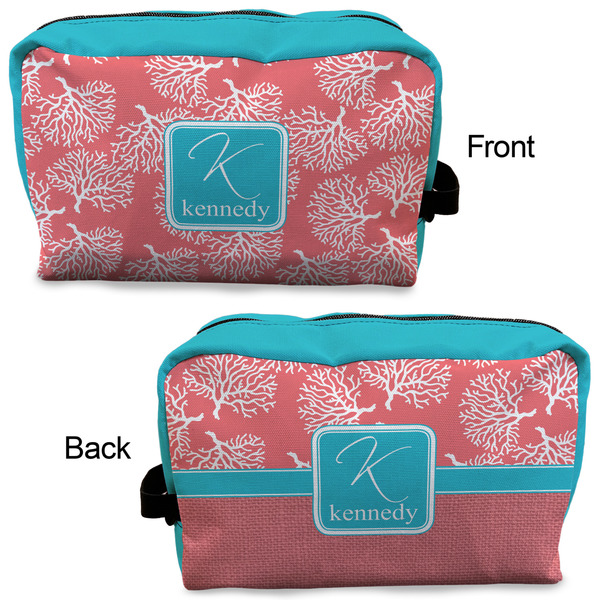 Coral & Teal Dopp Kit - Approval