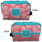Coral & Teal Dopp Kit - Approval