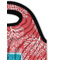Coral & Teal Double Wine Tote - Detail 1 (new)