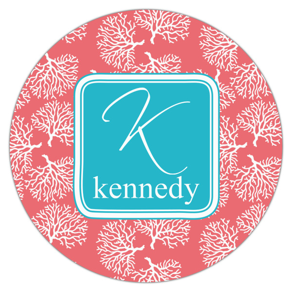 Coral & Teal Drink Topper - Medium - Single