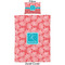 Coral & Teal Duvet Cover Set - Twin - Approval