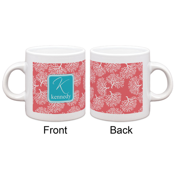 Coral & Teal Espresso Cup - Apvl