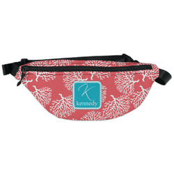 Coral & Teal Fanny Pack - Classic Style (Personalized)