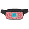 Coral & Teal Fanny Packs - FRONT