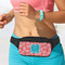 Coral & Teal Fanny Packs - LIFESTYLE