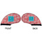 Coral & Teal Golf Club Covers - APPROVAL