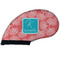 Coral & Teal Golf Club Covers - FRONT