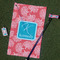 Coral & Teal Golf Towel Gift Set - Main