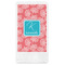 Coral & Teal Guest Napkin - Front View