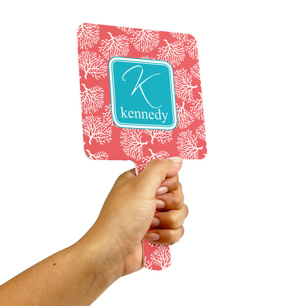 Coral & Teal Hand Mirrors - Alt View