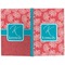 Coral & Teal Hard Cover Journal - Apvl