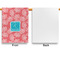 Coral & Teal House Flags - Single Sided - APPROVAL