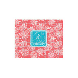 Coral & Teal 110 pc Jigsaw Puzzle (Personalized)