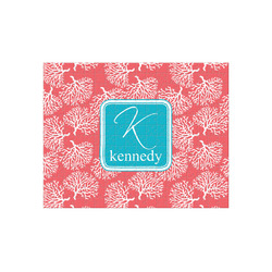 Coral & Teal 252 pc Jigsaw Puzzle (Personalized)