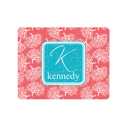 Coral & Teal Jigsaw Puzzles (Personalized)