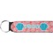 Coral & Teal Neoprene Keychain Fob (Personalized)