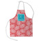 Coral & Teal Kid's Aprons - Small Approval