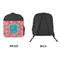 Coral & Teal Kid's Backpack - Approval
