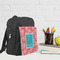 Coral & Teal Kid's Backpack - Lifestyle