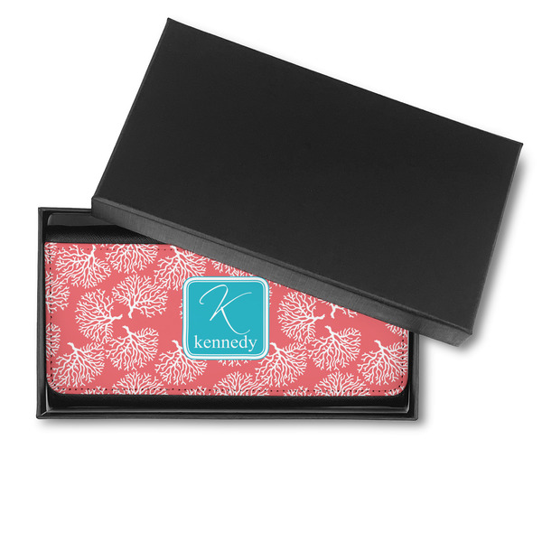 Coral & Teal Ladies Wallet - in box