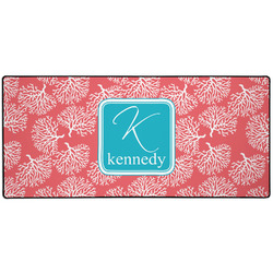 Coral & Teal Gaming Mouse Pad (Personalized)