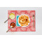 Coral & Teal Linen Placemat - Lifestyle (single)