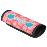 Coral & Teal Luggage Handle Cover (Personalized)