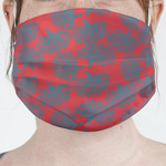 Coral & Teal Face Mask Cover