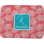 Coral & Teal Memory Foam Bath Mat - 48"x36" (Personalized)