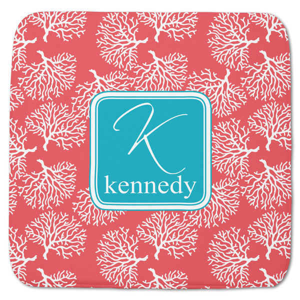 Coral & Teal Memory Foam Bath Mat 48 X 48