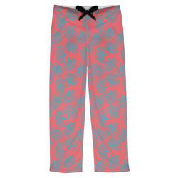 Coral & Teal Mens Pajama Pants - XS