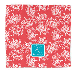 Coral & Teal Microfiber Dish Rag (Personalized)