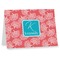 Coral & Teal Note cards (Personalized)