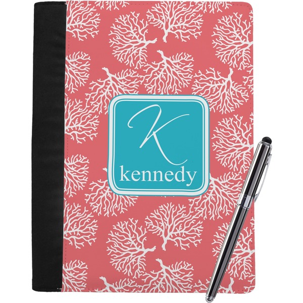 Coral & Teal Notebook Padfolio