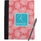 Coral & Teal Notebook Padfolio