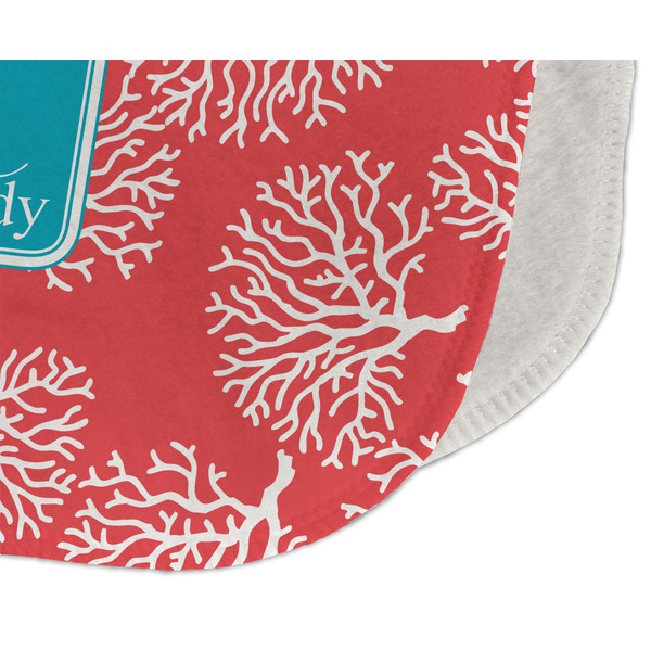 Coral & Teal Old Burp Detail