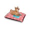 Coral & Teal Outdoor Dog Beds - Small - IN CONTEXT