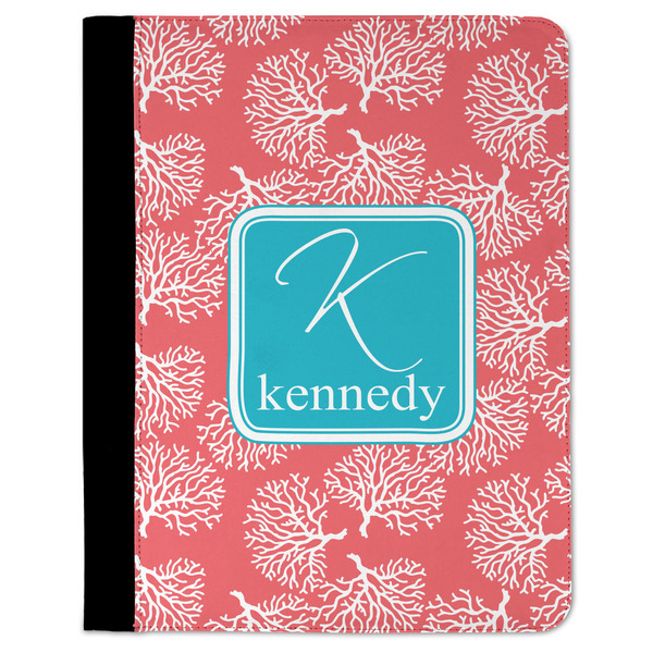 Custom Coral & Teal Padfolio Clipboard (Personalized)