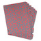Coral & Teal Page Dividers - Set of 6 - Main/Front